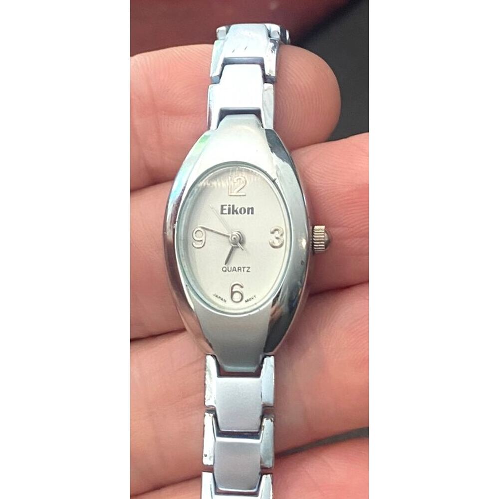 Women's 20mm Silver Tone Eikon Watch